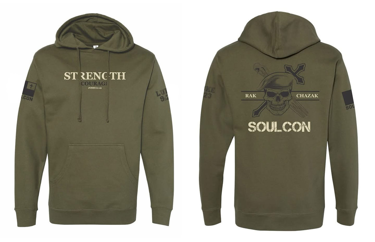 Strength & Courage Hoodie image 0