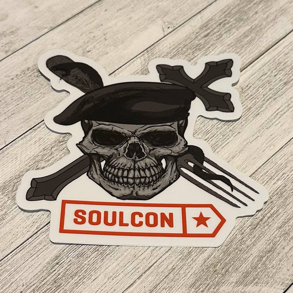 Sticker - Soulcon Skull image 0