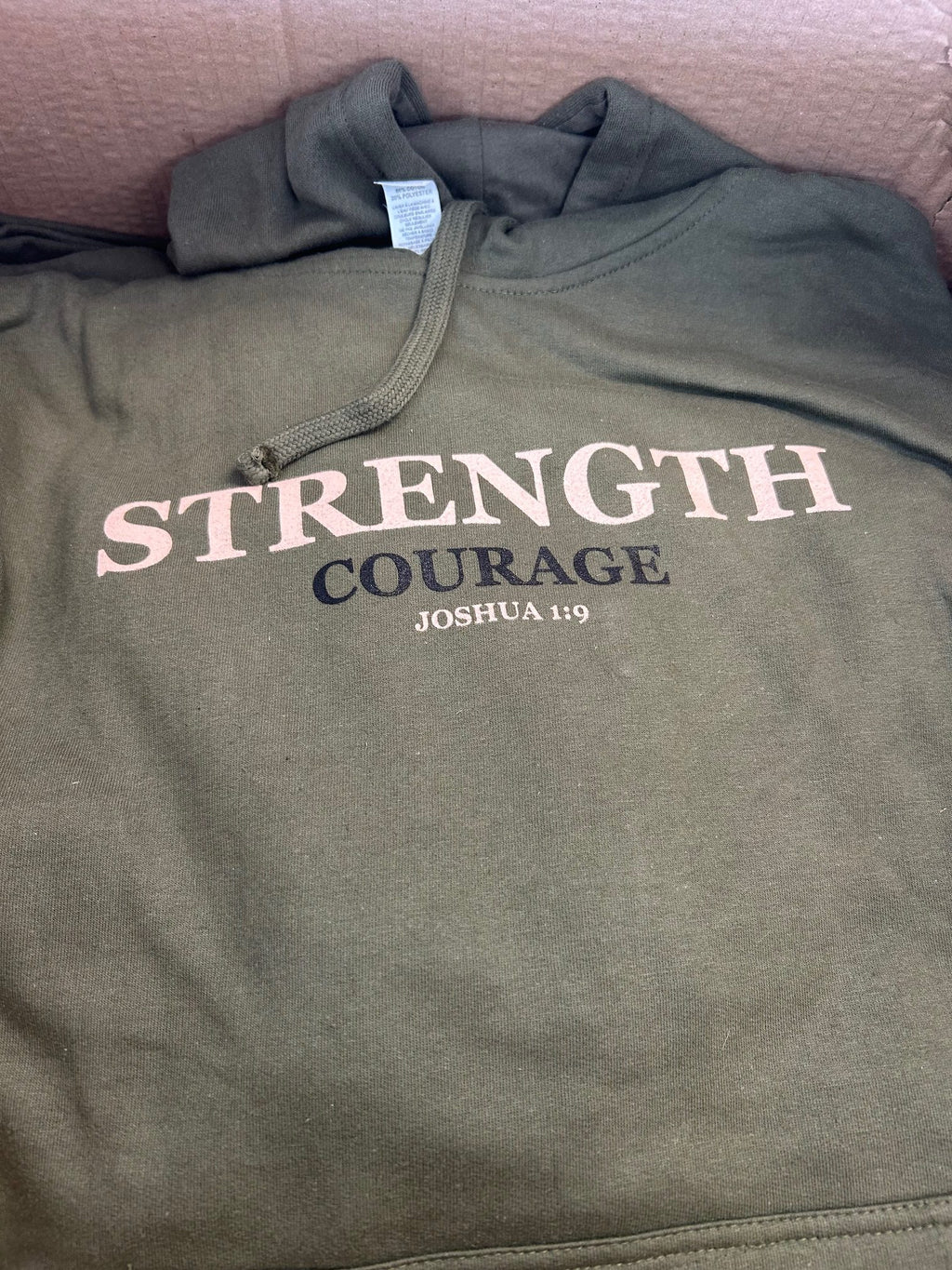 Strength & Courage Hoodie image 1